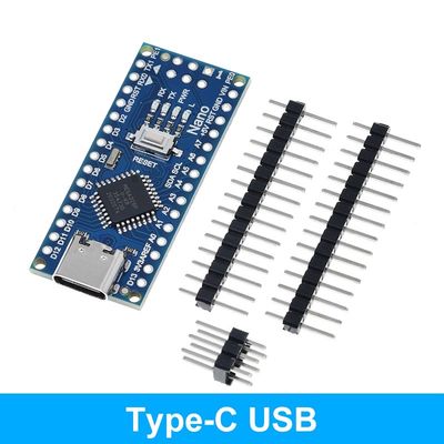 मिनी/टाइप-सी/माइक्रो यूएसबी नैनो 3.0 माइक्रो कंट्रोलर बोर्ड Atmega328 MU/Atmega328 AU