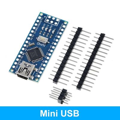मिनी/टाइप-सी/माइक्रो यूएसबी नैनो 3.0 माइक्रो कंट्रोलर बोर्ड Atmega328 MU/Atmega328 AU