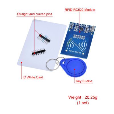 13.56 मेगाहर्ट्ज आरएफआईडी आरसी522 मॉड्यूल के लिए Arduino आईसी कुंजी एसपीआई लेखक पाठक आईसी कार्ड निकटता मॉड्यूल