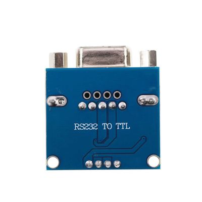 5.5V MAX3232 MAX232 मॉड्यूल RS232 से TTL सीरियल पोर्ट कन्वर्टर DB9 कनेक्टर