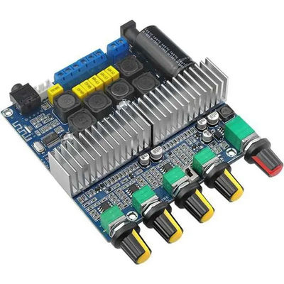 2.1 चैनल सबवूफर एम्पलीफायर बोर्ड 100W बास आउटपुट और ब्लूटूथ 5.0 TPA3116D2 ऑडियो स्टीरियो इक्वालाइज़र के साथ