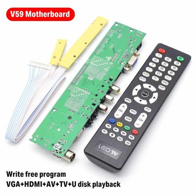 HDVX9-AS V4.5 यूनिवर्सल एलईडी टीवी मेनबोर्ड V59 यूनिवर्सल एलसीडी एलईडी टीवी कंट्रोलर बोर्ड