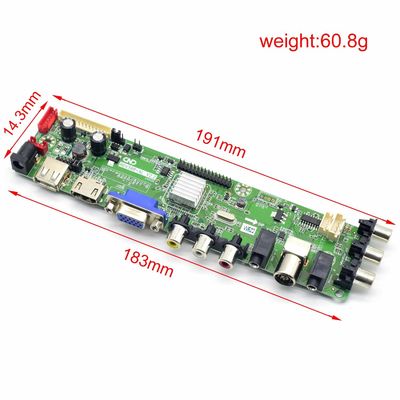 HDV56R-AL V2.2 V56 यूनिवर्सल TFT एलईडी टीवी मेनबोर्ड एलसीडी कंट्रोलर बोर्ड टीवी के लिए SKD किट और पार्ट्स