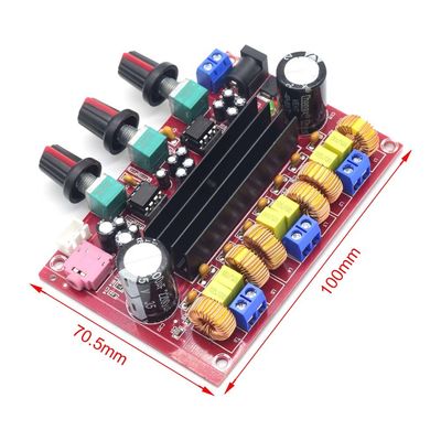 TPA3116D2 चिप 50Wx2+100W आउटपुट और DC12-24V वोल्टेज के साथ CA-3116P डिजिटल एम्पलीफायर मॉड्यूल