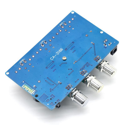 CA-3166B डिजिटल पावर एम्पलीफायर बोर्ड DC12-24V 50Wx2+100W ब्लूटूथ 5.0 क्लास डी ऑडियो मॉड्यूल के साथ