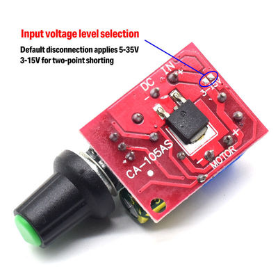 CA-105AS 35V 5A 90W PWM मोटर स्पीड कंट्रोलर एडजस्ट बोर्ड स्विच