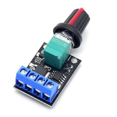 CA-110A 5V/12V 10A पीडब्ल्यूएम डीसी मोटर स्पीड कंट्रोलर स्टेपलेस स्पीड रेगुलेटर एलईडी डिमर पावर गवर्नर मोटर ड्राइवर बोर्ड