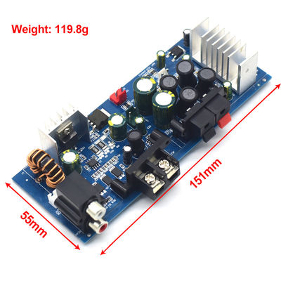 TPA3116 डिजिटल सबवूफर एम्पलीफायर बोर्ड 8-24V 2*50W पेशेवर एम्पलीफिकेशन के लिए