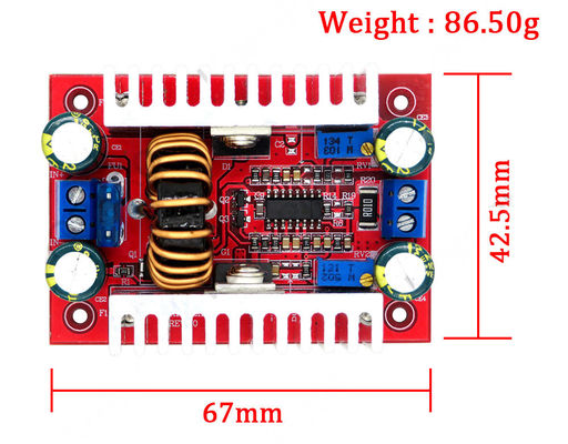 3-5V DC 400W 15A स्टेप-अप एलईडी ड्राइवर चार्जर वोल्टेज बढ़ाने के लिए पावर सप्लाई मॉड्यूल