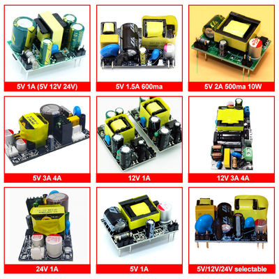 200V से 5V/9V/12V 500mA/700mA/800mA/300mA/1A पृथक स्विच पावर सप्लाई मॉड्यूल AC-DC Step Down
