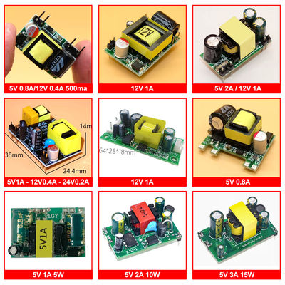 200V से 5V/9V/12V 500mA/700mA/800mA/300mA/1A पृथक स्विच पावर सप्लाई मॉड्यूल AC-DC Step Down