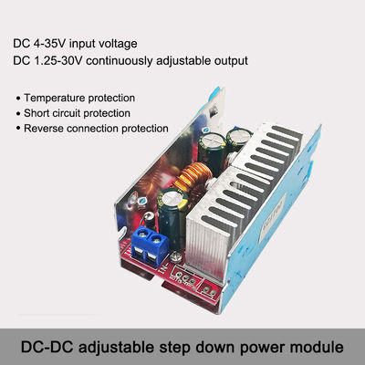 160W 8A डीसी डीसी स्टेप डाउन बक कन्वर्टर 4V-32V से 1.2V-30V समायोज्य बिजली आपूर्ति मॉड्यूल बोर्ड माउंट वाहनों के लिए