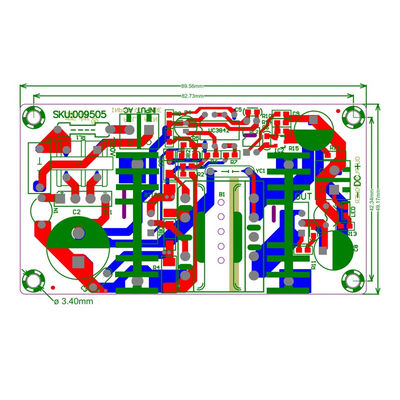 औद्योगिक नियंत्रण प्रणालियों के लिए 24V 50W स्विचिंग पावर सप्लाई बोर्ड AD-DC पावर मॉड्यूल