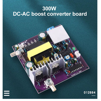 मानक माउंटिंग प्रकार 300W बूस्ट कन्वर्टर 12V से 220VAC 50Hz DC-AC स्टेप-अप इन्वर्टर