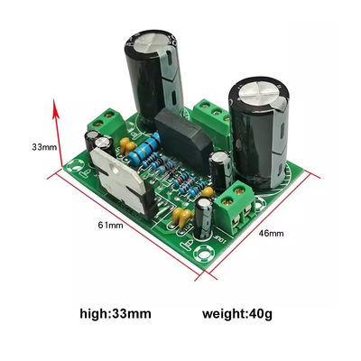 100W मोनो एम्पलीफायर बोर्ड TDA7293 दोहरी AC12-32V अल्ट्रा-वाइड पावर सप्लाई 2 चैनलों के लिए 2.0