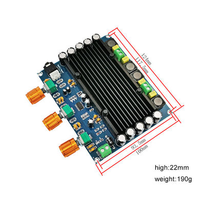 2 चैनल पेशेवर एम्पलीफायर TPA3116D2 2*150W एम्पलीफायर के लिए डिजिटल ऑडियो बोर्ड