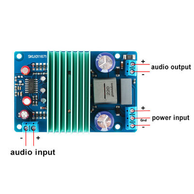 उच्च शक्ति 250W वर्ग डी HIFI डिजिटल एम्पलीफायर बोर्ड LM3886 पेशेवर के लिए रिसीवर
