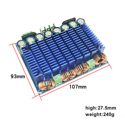 2.0 चैनल प्राइवेट मोल्ड XH-M252 TDA8954TH डुअल चिप 420W*2 क्लास-डी डिजिटल ऑडियो एम्पलीफायर बोर्ड