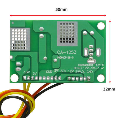 एलसीडी एलईडी टीवी वोल्टेज रूपांतरण पावर सप्लाई 12V से 5V 3.3V डीसी-डीसी स्टेप-डाउन पावर बोर्ड