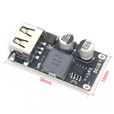 फास्ट चार्जिंग सर्किट बोर्ड पावर सप्लाई मॉड्यूल 24V से USB QC3.0 QC2.0 कनवर्टर