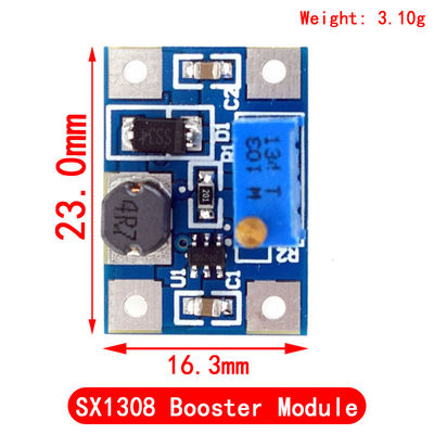 Creatall MT3608 डीसी-डीसी बूस्ट मॉड्यूल 2A बूस्ट बोर्ड इनपुट वोल्टेज 2-24V आउटपुट वोल्टेज 30V