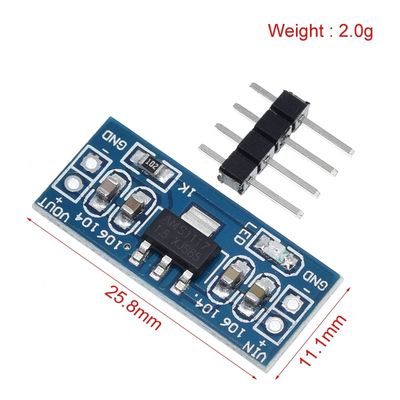 1.5V 1.8V 2.5V 3.3V के बिजली आपूर्ति अनुप्रयोगों के लिए AMS1117 3.3V मॉड्यूल आईसी