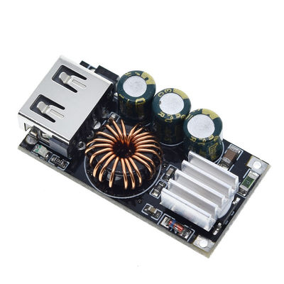QC3.0 DIY फास्ट चार्जर बोर्ड और 24W बिजली आपूर्ति के साथ आपातकालीन मोबाइल फोन चार्जिंग