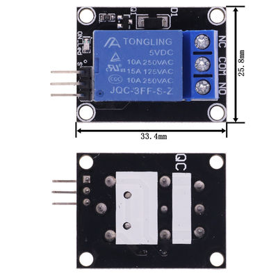 5V वन 1 चैनल रिले मॉड्यूल बोर्ड शील्ड पीआईसी के लिए AVR DSP ARM रिले पावर सप्लाई मॉड्यूल