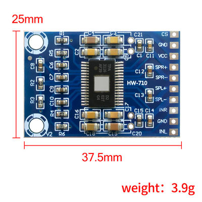 TPA3116D2 चिप डिजिटल एम्पलीफायर बोर्ड 50W+50W आउटपुट और 12V-24V DC पावर के साथ