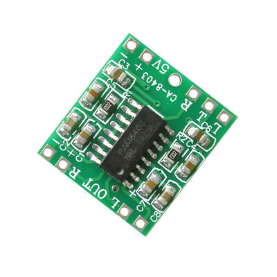 होम स्पीकर के लिए 3W आउटपुट क्लास डी पावर एम्पलीफायर के साथ 2 चैनल 2.5-5V मिनी डिजिटल साउंड बोर्ड