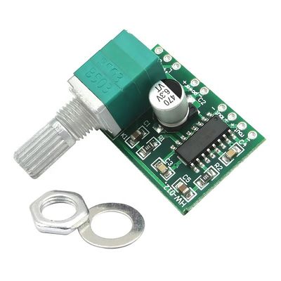 मिनी PAM8403 ऑडियो बोर्ड 5V डिजिटल एम्पलीफायर और रैखिक तुलनाकारों के साथ यूएसबी संचालित