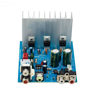 TDA2030 सबवूफर पावर एम्पलीफायर बोर्ड 2.1CH 15W*2 30W स्टीरियो ऑडियो एम्पलीफायर एसी 12V डुअल पावर के साथ