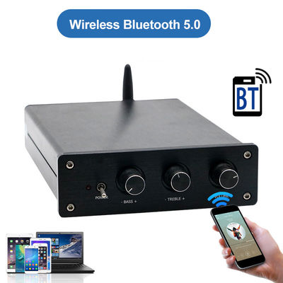 100W*2+200W ब्लूटूथ 5.0 और 2.1 चैनल मिनी हाई-फाई स्टीरियो क्लास डी डिजिटल एम्प के साथ होम ऑडियो पावर एम्पलीफायर