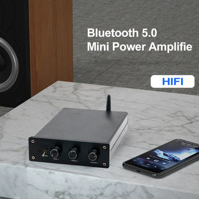 100W*2+200W ब्लूटूथ 5.0 और 2.1 चैनल मिनी हाई-फाई स्टीरियो क्लास डी डिजिटल एम्प के साथ होम ऑडियो पावर एम्पलीफायर