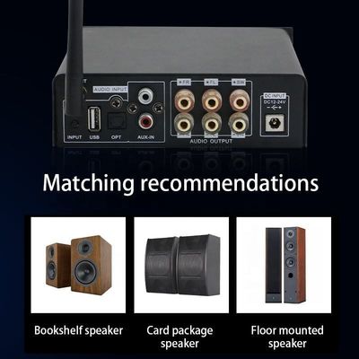2*100W 2.1 चैनल डिजिटल ऑडियो HIFI डेस्कटॉप डिजिटल एम्पलीफायर सबवूफर होम ऑडियो के लिए ध्वनि शक्ति एम्पलीफायर