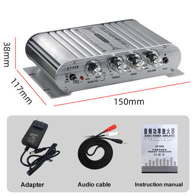 2.1 चैनल 12V एम्पलीफायर बोर्ड 80WX2+80W आउटपुट पावर के साथ होम हाई-फाई डिजिटल ऑडियो के लिए