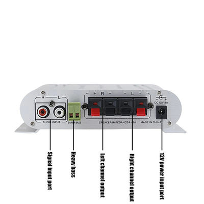 2.1 चैनल 12V एम्पलीफायर बोर्ड 80WX2+80W आउटपुट पावर के साथ होम हाई-फाई डिजिटल ऑडियो के लिए