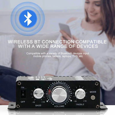 AK-270 12V लघु शक्ति ब्लूटूथ ऑडियो एम्पलीफायर 2.0 चैनल आउटपुट HIFI होम थिएटर साउंड सिस्टम के लिए मिनी पावर एम्पलीफायर