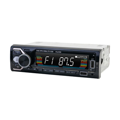 यूनिवर्सल 60Wx4 कार रेडियो Srereo MP3 प्लेयर एफएम रिसीवर रेडियो स्टीरियो ऑडियो संगीत यूएसबी/एसडी के साथ डैश AUX इनपुट