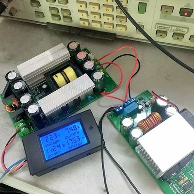 दोहरी आउटपुट 1000W LLC सॉफ्ट स्विचिंग पावर एम्पलीफायर बोर्ड ±35V से ±80V DIY ऑडियो बोर्ड माउंट एसी डीसी कन्वर्टर्स