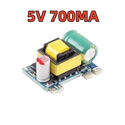 अलग 5V/12V AC/DC स्विच पावर मॉड्यूल 700MA/300MA (3.5W) 220 rpm कॉन्फ़िगर करने योग्य बिजली आपूर्ति