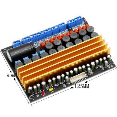 TPA3116 8-चैनल डिजिटल पावर एम्पलीफायर बोर्ड 100W+100W+6*50W स्पीकर के लिए क्लास डी डीसी18वी-24वी