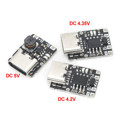 3.7V 4.2V 18650 लिथियम बैटरी चार्जिंग बूस्ट पावर बोर्ड सुरक्षा प्रकार-सी आदर्श 5V चार्जिंग और डिस्चार्जिंग समाधान