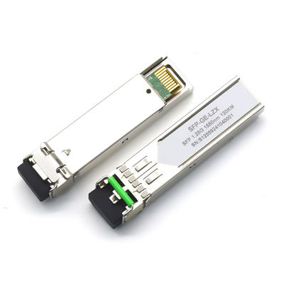 GPON PON 10G DWDM SFP 80KM मॉड्यूल 10G डेटा दर 1310nm FTTH 5G नेटवर्क के लिए तरंग दैर्ध्य 80km दूरी एसएम ऑप्टिकल ट्रांससीवर