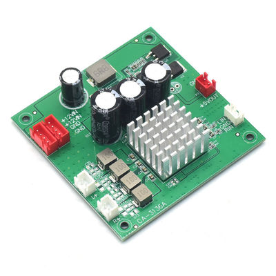 CA-3136A डिजिटल ऑडियो एम्पलीफायर मॉड्यूल 2*50W आउटपुट 8-24V इनपुट और 5V आउटपुट के साथ TPA3116 एम्पलीफायर बोर्ड