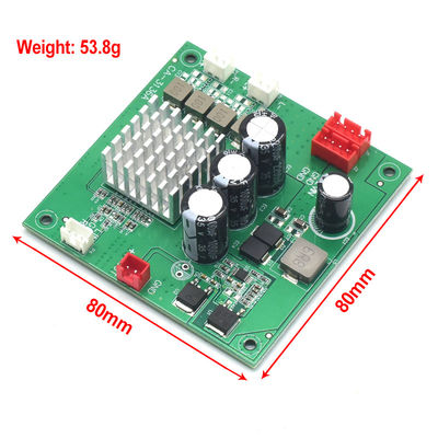 CA-3136A डिजिटल ऑडियो एम्पलीफायर मॉड्यूल 8-24V इनपुट 5V आउटपुट 2*50W TPA3116 एम्पलीफायर बोर्ड