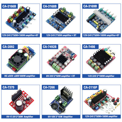 CA-7492 TDA7492P 5.0 BT 50W*2 रैखिक होम एम्पलीफायर बोर्ड DIY इलेक्ट्रॉनिक्स के लिए वायरलेस डिजिटल ऑडियो रिसीवर मॉड्यूल