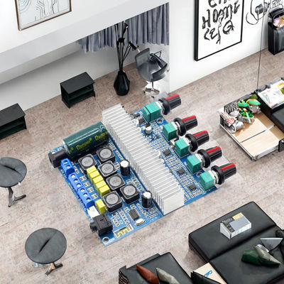 TPA3116D2 2.1 चैनल एम्पलीफायर बोर्ड 2x50W+100W स्टीरियो ऑडियो