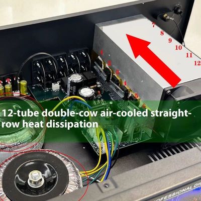 AV-888 7.1 चैनल 2000W हाई पावर होम थिएटर कराओके एम्पलीफायर स्पीकर डुअल लूप 12 ट्यूब टिकाऊ धातु से बना