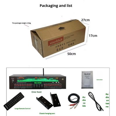 EQ-8100 प्रोफेशनल हाई-फाई प्रीएम्प प्लेयर BT 5.4 ऑप्टिकल कोएक्सियल डिजिटल ऑडियो डिकोडर 20 सेगमेंट इक्वेलाइजर फाइबर ऑप्टिक उपकरण